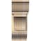 Ekena Millwork Imperial Traditional Rough Sawn Bracket w/ Offset Brace, Douglas Fir, 8"W x 20"D x 20"H BKT0806X20X20IMP01RDF - alternate 4